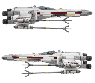 Конструктор Lego Star Wars Звёздный истребитель X-wing "Красный-5" (10240)