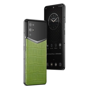 Телефон VERTU iVertu 5G, Alligator Skin (Bamboo Green/Зеленый бамбук)