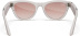 Умные очки Ray-Ban Stories Skyler (глянцевая оправа цвета "серый мел", линзы цвета "розовая корица")