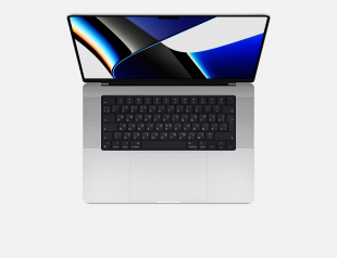 MacBook Pro 16" «Серебристый» (Custom) + Touch ID // Чип Apple M1 Max 10-Core CPU, 32-Core GPU, 64 ГБ, 8 ТБ (Late 2021)