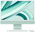 Apple iMac 24" (MQRP3) Retina 4,5K // Чип Apple M3 8-Core CPU, 10-Core GPU // 8 ГБ, 512 ГБ, Зеленый цвет (2023)