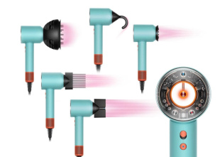 Фен Dyson Supersonic Nural HD16 (Ceramic Patina/Topaz) (Керамическая Патина/Топаз)