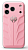 Чехол Golden Concept для iPhone 17 Pro, Magnetic Shield, Racing Sport Rubber, Miami Pink