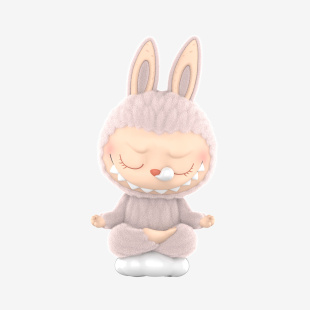 Набор секретных боксов с фигуркой POP MART LABUBU THE MONSTERS Lazy Yoga Series Figures, Blind Box (фигурка попадается случайно) (10 коробок)