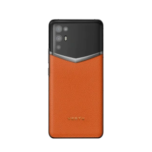 Телефон VERTU iVertu 5G, Calf Leather (Dawning Orange/Оранжевый рассвет)