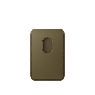 Чехол-бумажник FineWoven с MagSafe для iPhone, цвет Dark Olive/Темно-оливковый