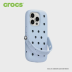 Чехол Crocs для iPhone 15 Pro (Голубой)
