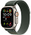 Купить Apple Watch Ultra 2 (2024) // 49мм GPS + Cellular // Корпус из титана, ремешок Trail Loop зеленого цвета, M/L
