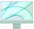 Apple iMac 24" (MJV83) Retina 4,5K // Чип Apple M1 8-Core CPU, 7-Core GPU // 8 ГБ, 256 ГБ, Зелёный цвет (2021)