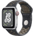 Apple Watch SE // 44мм GPS+Cellular // Корпус из алюминия серебристого цвета, спортивный ремешок Nike цвета «Полуночное небо» (2024)