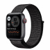 Apple Watch SE // 40мм GPS + Cellular // Корпус из алюминия цвета «серый космос», спортивный браслет Nike чёрного цвета (2020)