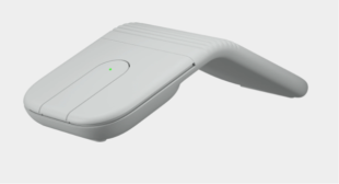 Складная компьютерная мышь Logitech Mobi Fold (Off-white)