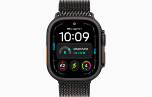 Apple Watch Ultra 4 (2026) // 49мм GPS+Cellular // Корпус из черного титана, миланский сетчатый браслет из черного титана