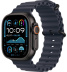 Apple Watch Ultra 2 (2024) // 49мм GPS + Cellular // Корпус из черного титана, ремешок Ocean Band цвета "морской синий"