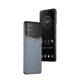 Телефон VERTU iVertu 5G, Calf Leather (Glacier Blue/Голубой ледник)