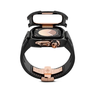 Корпус Golden Concept для Apple Watch, 49 мм, Racing Sport Edition, Rose Gold Carbon