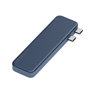 Многопортовый адаптер Satechi USB-C Snap Hub (Indigo)