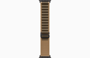 Apple Watch Ultra 4 (2026) // 49мм GPS+Cellular // Корпус из черного титана, ремешок Alpine Loop песочного цвета