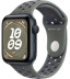 Apple Watch SE // 44мм GPS // Корпус из алюминия цвета «тёмная ночь», спортивный ремешок Nike цвета «Карго хаки» (2024)
