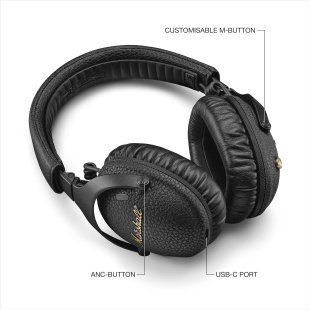 Наушники накладные Marshall Monitor III ANC (Black)