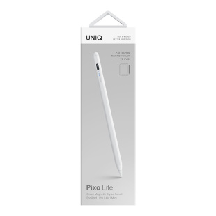 Стилус Uniq PIXO Lite Magnetic для Apple iPad 2018-2023 (Белый)