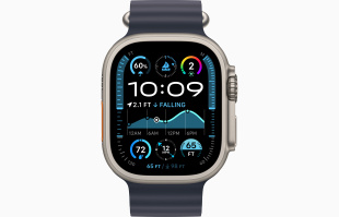Apple Watch Ultra 2 (2024) // 49мм GPS + Cellular // Корпус из титана, ремешок Ocean Band цвета "морской синий"
