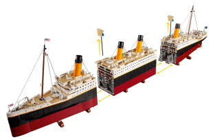 Конструктор Lego Icons Корабль Титаник Titanic (10294)