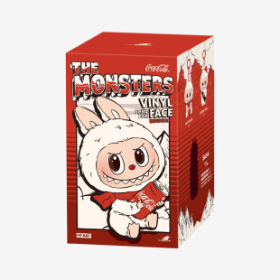 Секретный бокс с брелком LABUBU THE MONSTERS COCA-COLA SERIES, Vinyl Plush, Blind Box (фигурка попадается случайно)