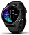Умные часы Garmin Venu (43mm), серый корпус, черный силиконовый ремешок