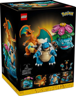 Конструктор Lego Pokémon Venusaur. Charizard and Blastoise (72153)
