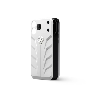 Магнитная накладка Golden Concept Magnetic Shield для iPhone 18 Pro, Racing Sport (Daytona White)