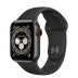 Apple Watch Series 6 // 40мм GPS + Cellular // Корпус из титана цвета «черный космос», спортивный ремешок черного цвета