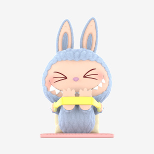 Секретный бокс с фигуркой POP MART LABUBU THE MONSTERS Lazy Yoga Series Figures, Blind Box (фигурка попадается случайно) (1 коробка)