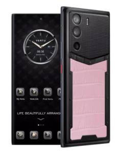 Телефон Vertu METAVERTU 5G Web3, Alligator Leather (Sakura Pink/Розовая сакура)