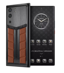 Телефон Vertu METAVERTU 5G Web3, Calf Leather, Race Track Design (Brown/Коричневый)