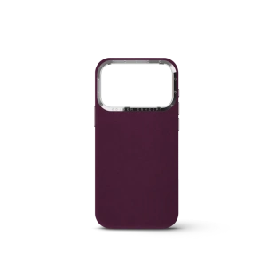 Чехол Golden Concept для iPhone 18 Pro Max, Alcantara (Burgundy)