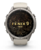 Мультиспортивные часы Garmin Fenix 9 Pro (43mm), титановый корпус, светло-серый силиконовый ремешок (Fog Gray/Dark Sandstone)