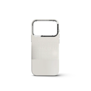 Чехол Golden Concept для iPhone 18 Pro, Vegan Leather (White)