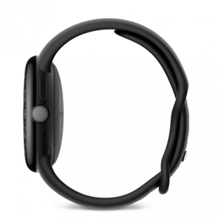 Google Pixel Watch 4 Wi-Fi, черный корпус 45 mm, спортивный ремешок черного цвета (Obsidian)