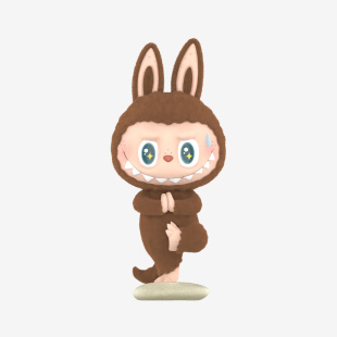 Набор секретных боксов с фигуркой POP MART LABUBU THE MONSTERS Lazy Yoga Series Figures, Blind Box (фигурка попадается случайно) (10 коробок)
