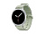 Купить  Samsung Galaxy Watch8 ( 44 мм) Wifi+LTE, серебристый корпус, спортивный браслет светло-зеленого цвета