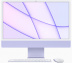 Apple iMac 24" (Z130000BK) Retina 4,5K // Чип Apple M1 8-Core CPU, 8-Core GPU // 8 ГБ, 256 ГБ, Фиолетовый цвет (2021)