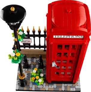 Конструктор LEGO Red London Telephone Box / Красная телефонная будка (21347)