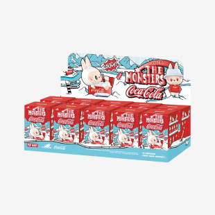 Набор секретных боксов с фигуркой POP MART LABUBU THE MONSTERS COCA-COLA Series, Figures, Blind Box (фигурка попадается случайно) (10 коробок)