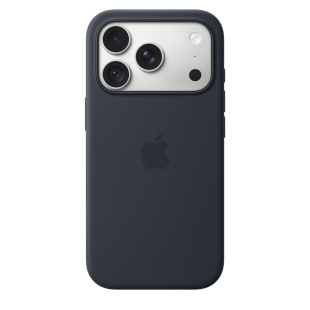Силиконовый чехол Apple с MagSafe для iPhone 18 Pro (Navy Blue)