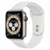 Apple Watch Series 6 // 40мм GPS + Cellular // Корпус из титана, спортивный ремешок белого цвета Apple Watch Series 6 // 40мм GPS + Cellular // Корпус из титана, спортивный ремешок белого цвета