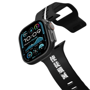 Ремешок The Evangelion x CASETiFY Collection для Apple Watch Series 11 (46 мм), Angel Exterminate