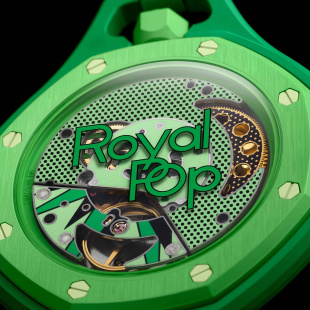 Часы Audemars Piguet & Swatch Royal Pop (GREEN EIGHT)
