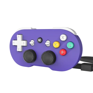 Маленький геймпад ATOM+ (Retro Purple)