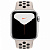 Купить Apple Watch Series 5 // 44мм GPS // Корпус из алюминия серебристого цвета, спортивный ремешок Nike цвета «песчаная пустыня/чёрный»
